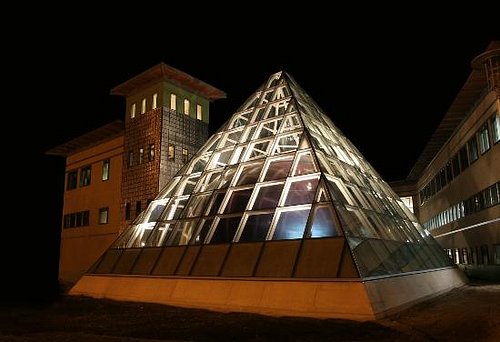 Nighttime attraction in Laredo Texas near hotels and local sightseeing destinations